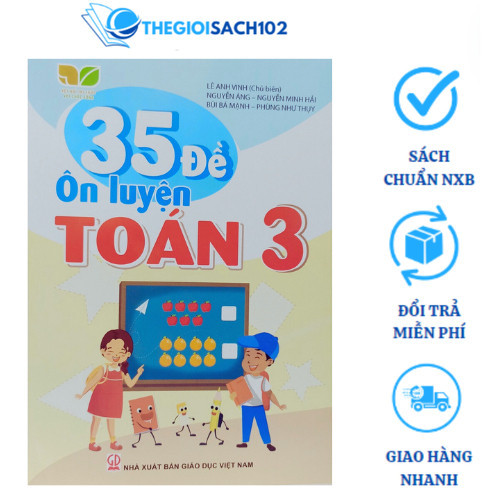Sách - 35 đề ôn luyện Toán lớp 3 (Kết nối tri thức với cuộc sống)