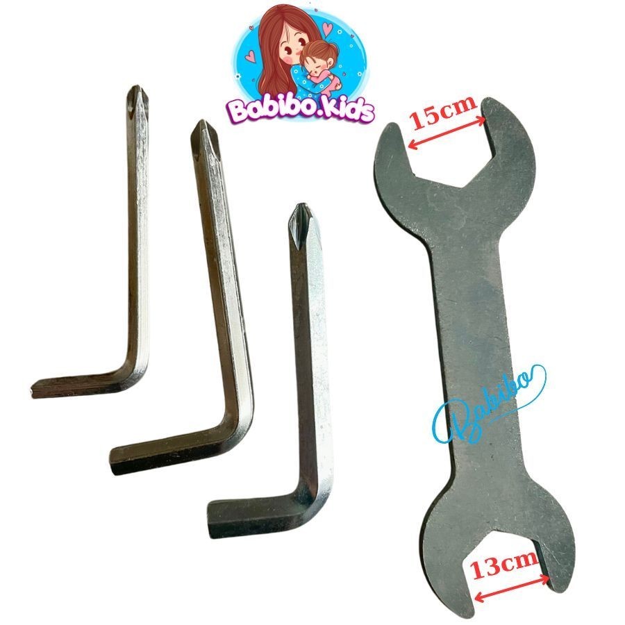 Bộ đồ lăp xe đạp, phụ kiện lắp xe đạp cho bé