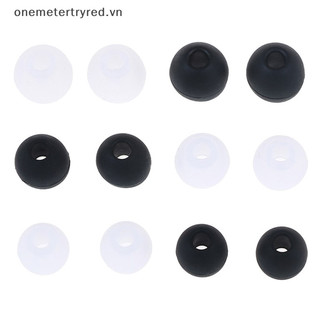 Metertryred 6 Cặp / 2 * Miếng đệm tai bằng cao su silicon Miếng đệm tai nghe nhét tai đa năng Tai nghe thay thế Tai nghe nhét tai Đệm tai VN