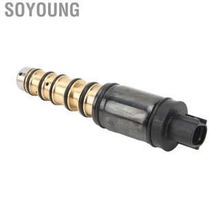 Soyoung AC Compressor Control Valve Replacement Sturdy Metal Stable Electronic for Vehicle