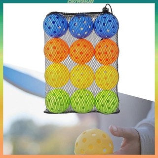 12 Quả Bóng Pickleball Huấn Luyện Pickleball Cho Trò Chơi Đảng Trong Nhà Ngoài Trời