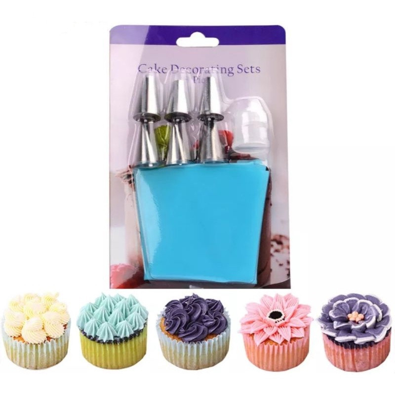 Bộ 8 Đui Bắt Kem Gồm Chốt + Túi -PRUNE