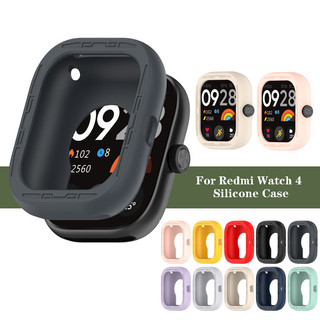 Ốp Lưng TPU Cho Redmi Watch 4 Silicon Mềm Khung Giáp Deisgn Vỏ Thời Trang
