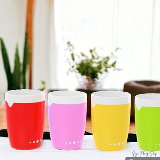 (Combo 2 cái) Ly Matsu 2 màu 300ml Duy Tân 1184. Ly nhựa màu 300ml Duy Tân. Cốc uống nước Duy Tân.