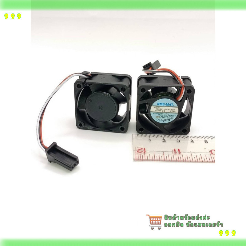 Quạt NMB-MAT MODEL 1608KL-05W-B39 24VDC 0.08A 3 Dây Jack Đen Đặc Biệt Kích Thước 40 * 40 * 20