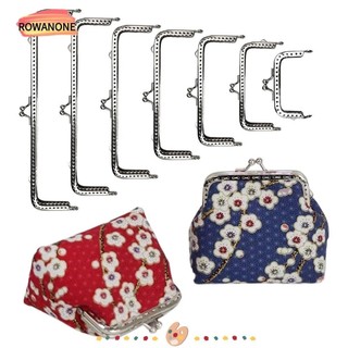 Rwan1 ví khung kiss clasp, túi kim loại phần cứng ví khung khóa, mini vintage túi khung khóa tay cầm túi phụ kiện