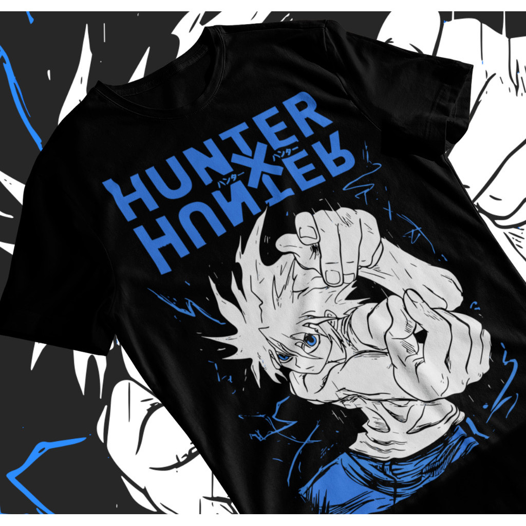 Áo thun Anime, Áo sơ mi họa tiết Anime, Hunter Anime, Áo thun Killua Anime Áo thun mềm