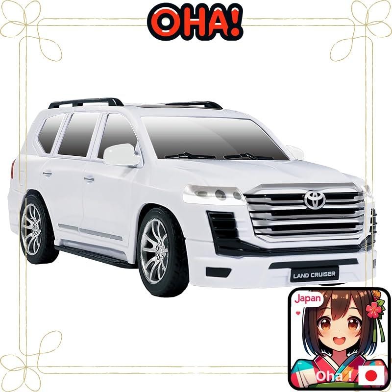 FULTAC Toyota Land Cruiser 300 RC TOYOTA License acquired Approx. W7×H17×D16.5cm White 4029 from Jap