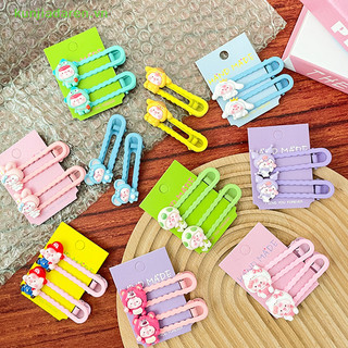 Ada 2 Chiếc Kawaii Dễ Thương Chú Heo Nhỏ Tóc Ngọt Ngào Bên Kẹp Dành Cho Nữ Cô Gái Hoạt Hình Dễ Thương Gãy Tóc Phụ Kiện Tóc Quà Tặng NV