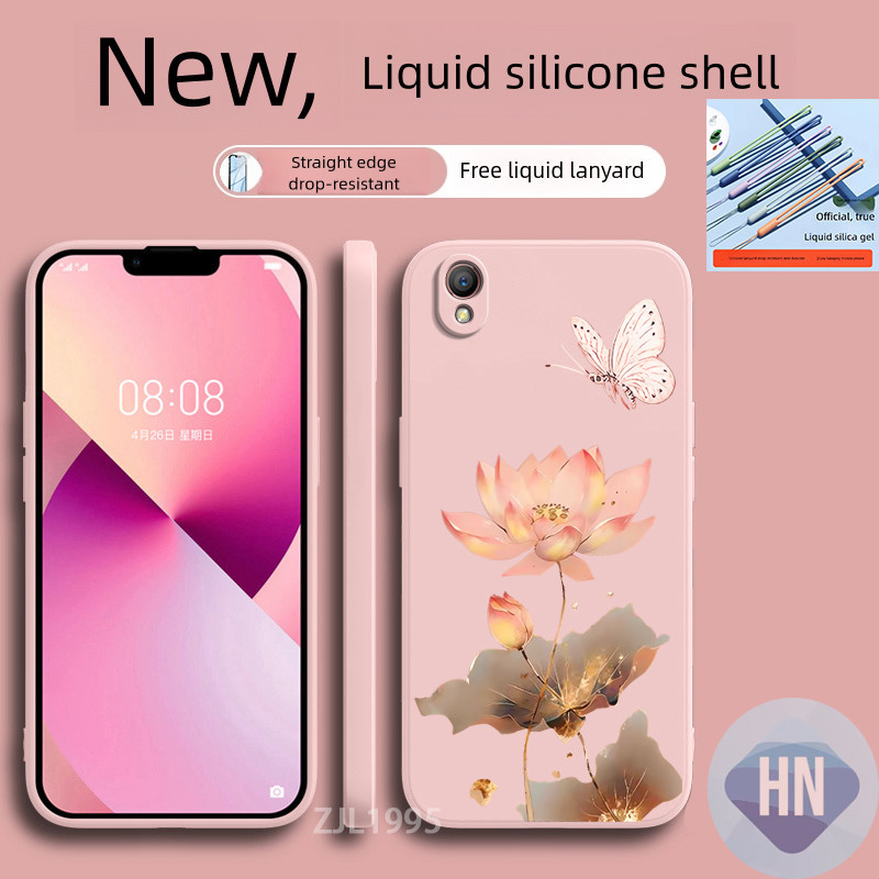 Ốp lưng OPPO a37 a37f Tùy chỉnh Lotus Pattern TPU Nhà ở Silicone