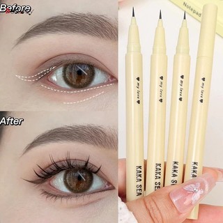 Nâng Cấp Bút Kẻ Mắt Dạng Lỏng Chống Thấm Nước Nhanh Khô Siêu Mịn Mờ Đen Nâu Lâu Dài Nằm Tơ Kẻ Mắt Bút Chì Mắt Trang Điểm Dụng Cụ Làm Đẹp