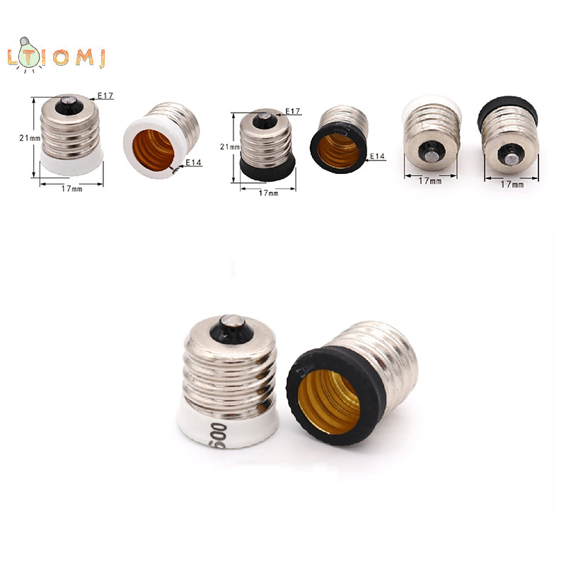[Ltiomj] E17 Sang Châu Âu E14 Ổ Cắm Đế Candelabra Bóng Đèn LED Bộ Chuyển Đổi Đèn [Hot]