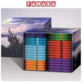 Boxset harry potter trọn bộ 7 tập - khổ nhỏ - kèm bo góc