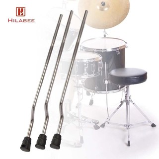 3 Chiếc Trống Hỗ Trợ Chân Chắc Chắn Trống Phụ Kiện Lắp Trống Chân Kim Loại Cho Trống