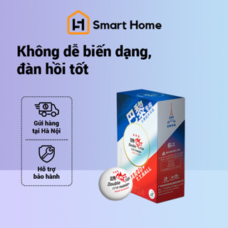 Bóng bàn Double Fish, bóng thi đấu quốc tế Paris, đạt chứng nhận quốc tế, 3 sao, V40+, bóng chuyên nghiệp dùng cho thi đấu và luyện tập, hộp 6 quả giao hàng nhanh chóng tại địa phương