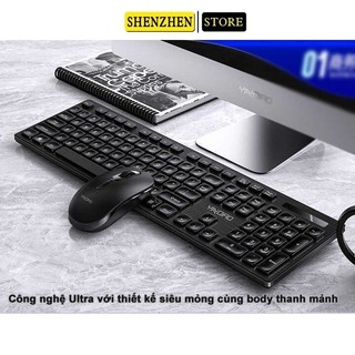 Bàn phím và chuột không dây yindiao v3max - combo bàn phím và chuột dùng cho văn phòng, pc