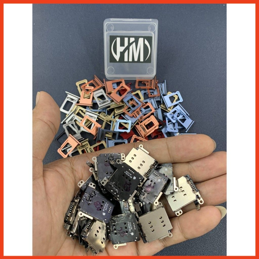 Combo ổ và khay 2 sim XR dùng để thay thế và nâng cấp điện thoại từ 1 SIM vật lý lên 2 SIM vật lý