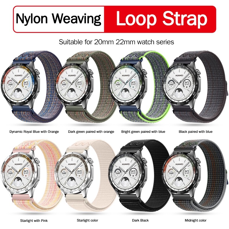 Dây đeo nylon cho đồng hồ Suunto Vertical Race S 9 Peak Pro 5Peak Ocean, dây đeo 22mm, vòng tay Corr