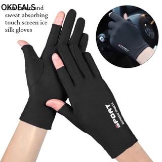 Găng Tay Chống Nắng OKDEALS, Găng Tay Chống Nắng Mỏng Chống Tia UV, Găng Tay Lái Xe Đạp Co Giãn Thoáng Khí Mùa Hè Chạy Bộ