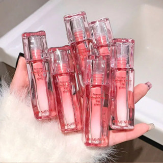 Shaqinuo Màu hồng nước bóng môi gương thủy tinh sinh viên làm trắng son môi