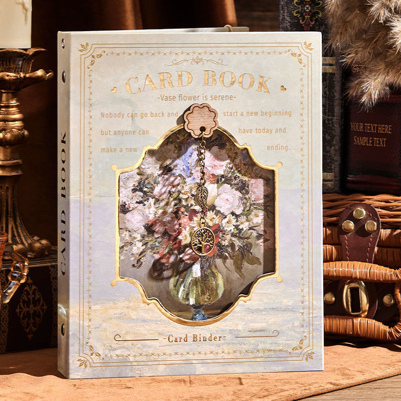 【Fast shipping】binder đựng card、sổ đựng card bo góc Album Đựng Ảnh 3inch 40 Ngăn Hình Trái Tim Họa T