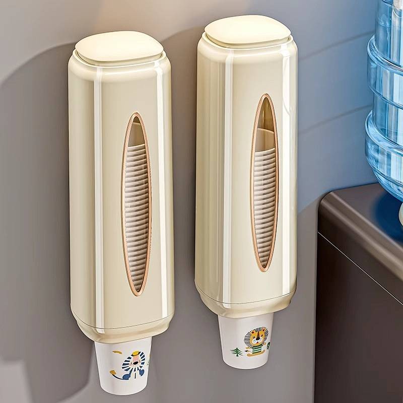 Disposable Cup Cup Puller Water Dispenser Drinking Glass Shelf Wall Hanging Kitchen Hanging Storage 