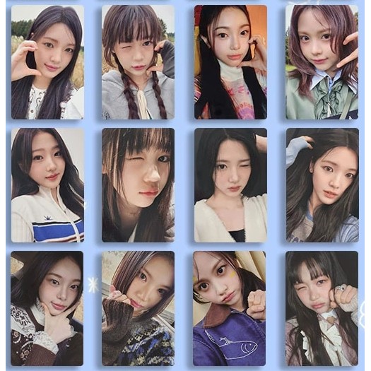 8 chiếc H2H Hearts2Hearts The Chase Lomo Cards S2U Photocard JIWOO CARMEN YUHA STELLA JUUN A-NA IAN 