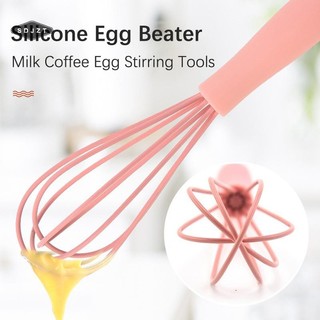 < Sdjzt > 1 Cái Máy Đánh Trứng Silicon Hướng Dẫn Sử Dụng Máy Đánh Trứng Handmade Kem Tạo Bọt Cà Phê Sữa Dụng Cụ Khuấy Trứng Phụ Kiện Nhà Bếp Đang Bán