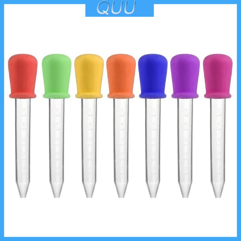 Quu 5ML Chất Lỏng Nhỏ Giọt Pipet Chuyển Pipet Cho Trẻ Em