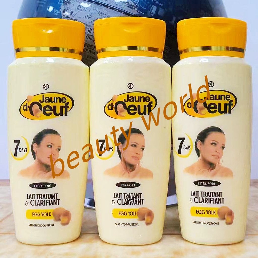 Sữa dưỡng trắng da toàn thân có sẵn JAUNE D 'OEUF EGG YOLK KAERA YELLOW EGG SỮA