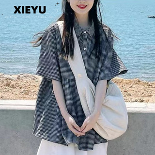 XIEYU Áo Sơ Mi áo sơ mi nữ áo kiểu hàn quốc Xinh  trendy Fashion Thoải mái WCS2440DNX 15Z240412