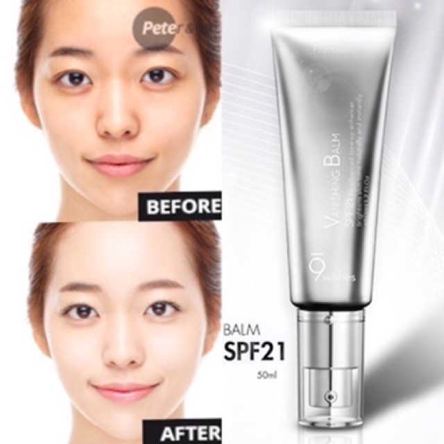 Kem dưỡng trắng nâng tone 9Wishes Vanishing Balm SPF 21 PA++ 50ml