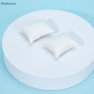 Homesix 2 cái 1: 12 nhà búp bê nội thất mini vải sofa gối búp bê nhà nội thất vn