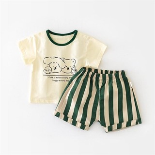 (RH615) (7-12kg) Bộ đồ liền thân dành cho em bé (Puppy Kids) Bộ quần áo Cún - Gấu, hè mát.