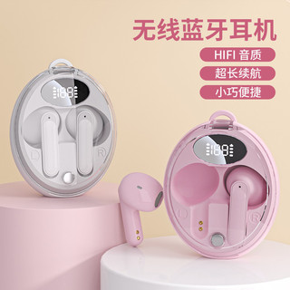 Tws True Wireless Sports Low-Late Màn hình kỹ thuật số cảm ứng nhỏ trong suốt Half-In-Ear Bluetoo