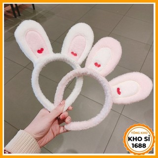 Bờm băng đô tóc cho bé gái hình Thỏ trắng siêu xinh ngộ nghĩnh  E73
