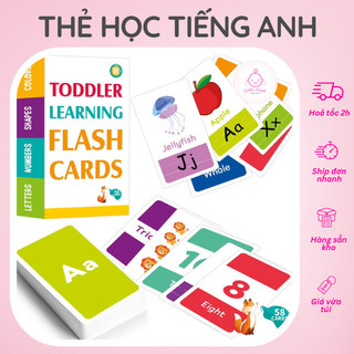 Bộ thẻ học tiếng anh dành cho bé 2 - 5 tuổi