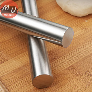 Mulinhe thép không gỉ cán dụng cụ nhà bếp bột con lăn nướng bánh pizza mì bánh bao làm dụng cụ không nướng bánh vn