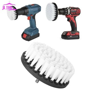 【UTHU】Electric Drill Brush Soft Cleaner Plastic White Carpet Leather Sinks Grinding