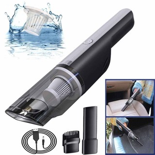 Cordless Car Vacuum Cleaner with Hepa Filter | Wet | Dry |USB |Wireless Car/Mini/Desktop Vacuum Cleaners