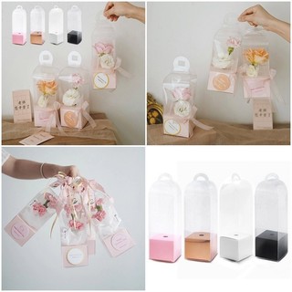 Diy Trong Suốt Đóng Gói Hộp Hoa Ngày Lễ Tình Nhân Hộp Quà Tặng Quà Ngày Lễ Tình Nhân Hộp Đựng