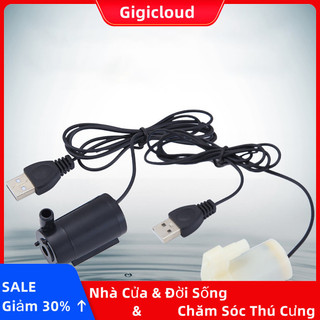Cáp gigicloud usb 1m dc tắt tiếng máy bơm nước chìm mini 3v5v6v