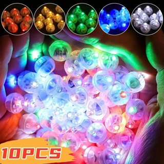 10 Chiếc Mini LED Bóng Đèn Nhiều Màu Sắc Nhấp Nháy Dạ Quang Tumbler Bóng Đèn Đèn Lồng Giáng Sinh Tiệc Cưới Trang Trí