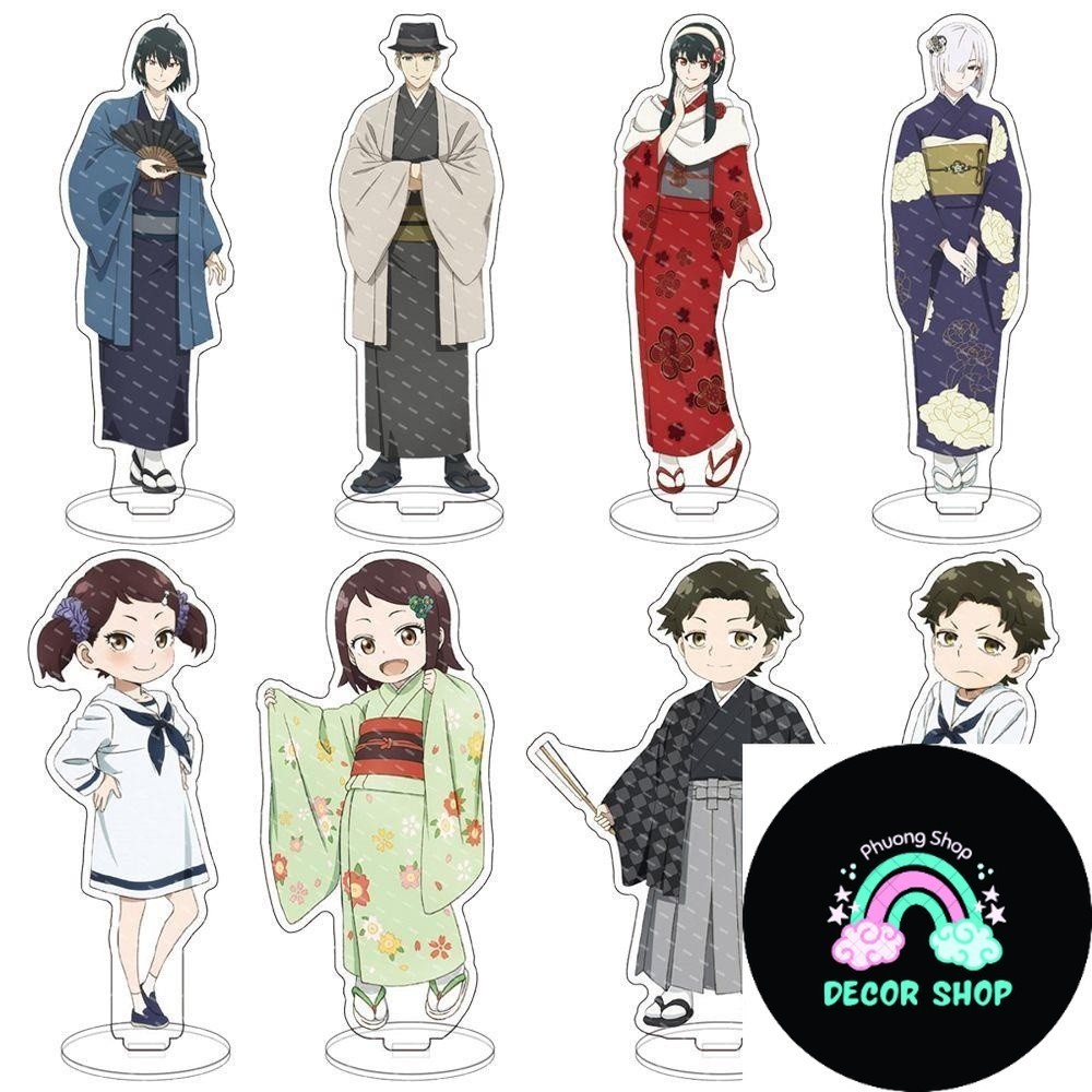 Giá Đỡ Điện Thoại Bằng Acrylic Hình Hoạt Hình Twilight Twilight Anya Forger Yor Bond SPY x Play Hous