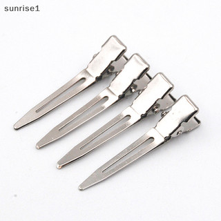 Sunrise1 10 / 20 / 50 Chiếc Salon Tóc Cố Định Kẹp Tóc Nữ Tạo Kiểu Kẹp Tóc Uốn Tóc Lông Tơ Barrettes Dụng Cụ Làm Tóc Vịt Hóa Đơn Kẹp Boutique