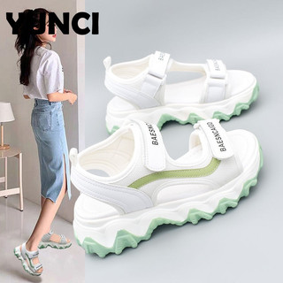 YUNCI  dép cross sục nữ 2024 HOTSALE Giày slip-on Phong cách thể thao Cá tính Tự nhiên Kiểu dáng độc đáo Thể thao FDL2440RPE 20Z240516