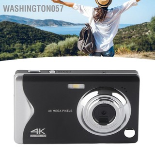 Washington057 Máy ảnh kỹ thuật số 4K HD Tự động lấy nét Màn hình lớn 3 inch Nhẹ di dành cho sinh viên mới bắt đầu