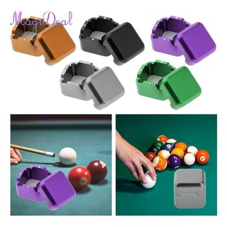 Hộp đựng phấn bi-a MagiDeal Hộp đựng phấn bi-a vuông để giải trí