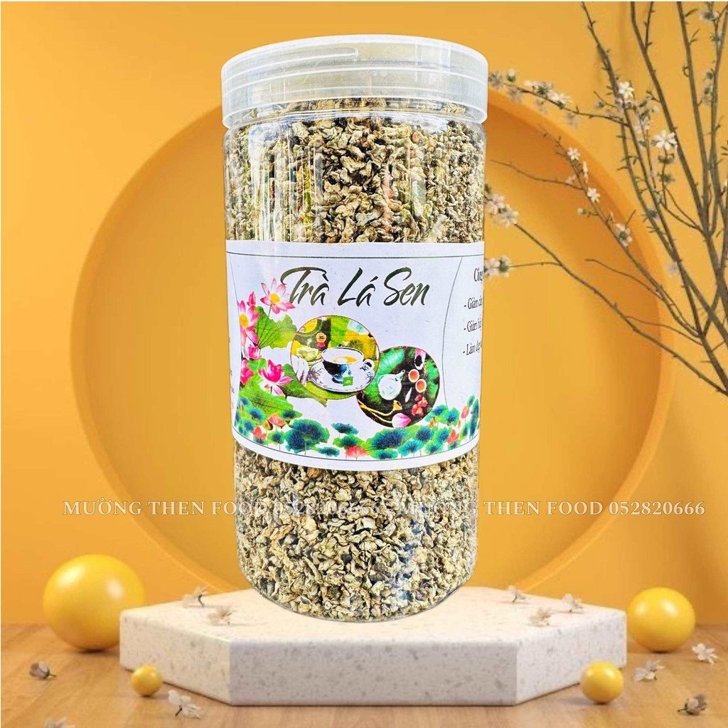 ✅[HÀNG VIP] Trà lá sen cuộn 500g -Mường Then Food ,Đặc Sản 27