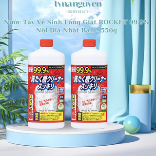 Nước tẩy vệ sinh lồng giặt rocket 99.9% nội địa nhật bản - 550g